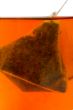 Hot tea tea bag