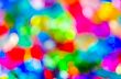 colorful circular reflections 