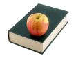 apple on book