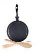 frying pan with set spoon 