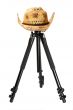 hat on tripod 