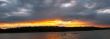 sunrise on lake