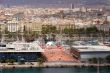 Barcelona port view