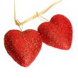 hearts shiny