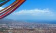 Barcelona cityscape.
