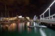 night Port Vell in Barcelona