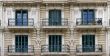 old window with balcony