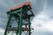 Lifting crane of the hydroelectric power plant