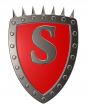 shield with letter s