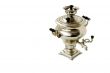 Electric samovar (model) on a white background