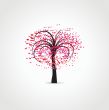 Stylized vector tree