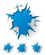 Cracked background