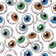 Eyeballs seamless background