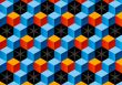 Child bricks 3D pattern