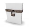 box and padlock