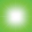 rays green abstract background