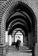 Round arch passage