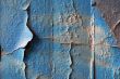 Flaking off color