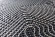 Black underfloor Heating