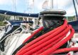 winch in sailboat