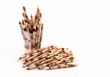 Chocolate curled sticks