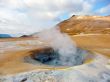 Iceland geothermal fumarole