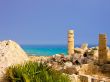 Italian Roman ruins by the sea