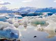 Iceland icemelting scenery