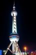 Oriental Peral tower at night