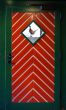 Colored front door 