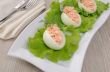 Eggs stuffed with salmon pate