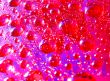 Drops of water on the compact disk