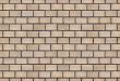 Beige brick wall.