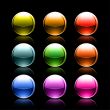 Multi-colored balls