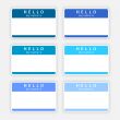 badges "Hello my name is..."