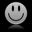 Grey smiley