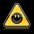 Sign black smiley