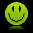 Green smiley