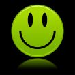 Green smiley