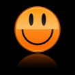 Orange smiley