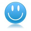 Blue smiley