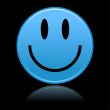 Blue smiley