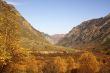 Autumn mountain landscape