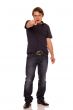 Man pointing the finger