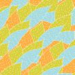 Floral seamless pattern in autumn colors