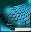 Abstract blue background. Vector illustration.