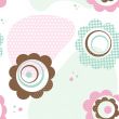 Floral seamless beautiful pattern