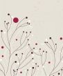 Floral pattern in autumn colors