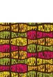 Seamless christmas background from different words