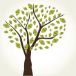 Illustration of beautiful spring background